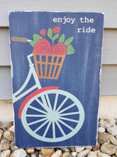 Load image into Gallery viewer, Enjoy the Ride - Bicycle with basket
