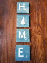 Load image into Gallery viewer, HOME letter tiles Customizable state stile
