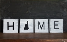 Load image into Gallery viewer, HOME letter tiles Customizable state stile
