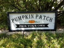 Load image into Gallery viewer, Pumpkin Patch Framed sign

