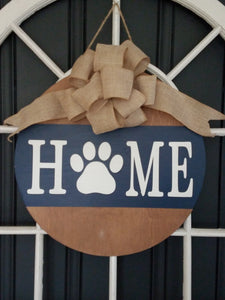 HOME Paw Door hanger