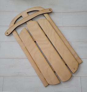 Sled door hanger