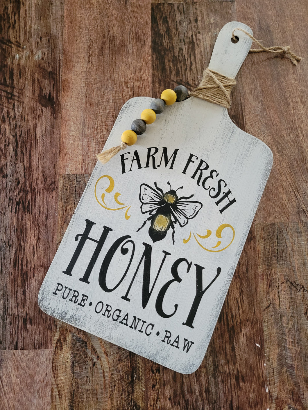 Honey Cutting Board