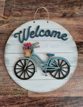 Load image into Gallery viewer, Vintage Bicycle Door Hanger
