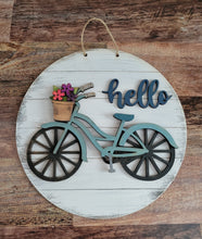 Load image into Gallery viewer, Vintage Bicycle Door Hanger

